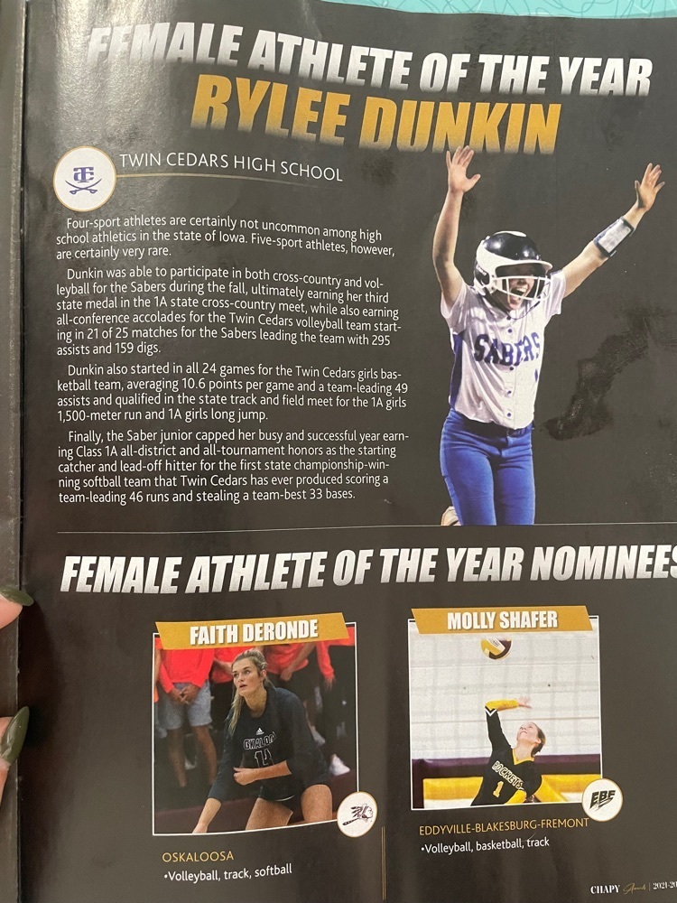 Rylee Dunkin-Female Athlete